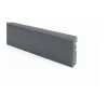 Fussleiste Massiv clipbar anthrazit 15 x 65 x 2500 mm