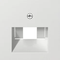 Gira UAE-Abdeckung System 55 Reinweiß seidenmatt