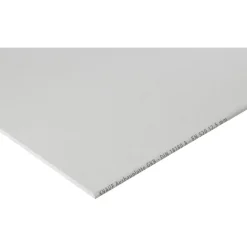 GKP weiss 1-Mann-Platte 2600 x 600 x 9,5 mm