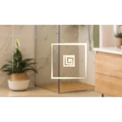 Glasdrehtür NOVA 587 83,4 x 197,2 cm Rechts