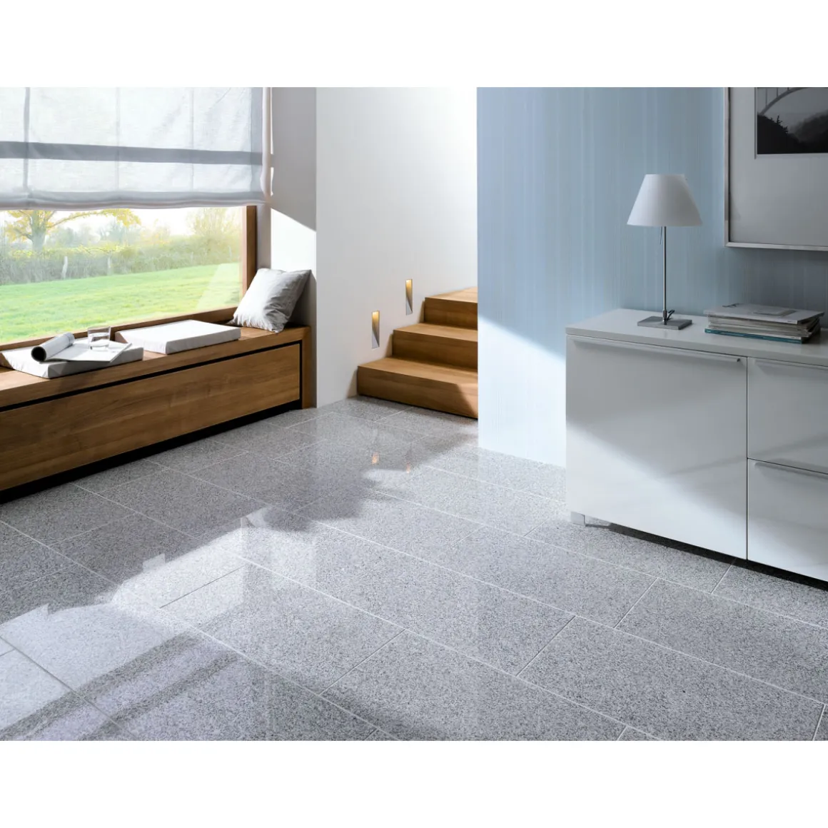 Granitfliese Ice White 30,5 x 61 cm