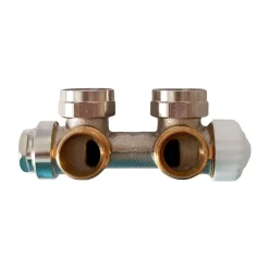 Heimeier Multilux THV-Unterteil 1/2" Eck Zweiohrsystem z.B für Badheizkörper