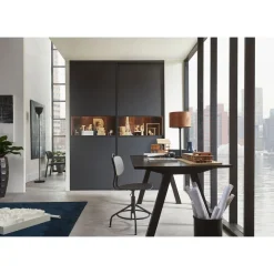 Hibitaro  Rahmenlose Nova Schiebetür auf Maß als Schrank- / Nischentür