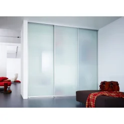 Hibitaro  Studio-Schiebetür mit Aluminiumrahmen auf Maß als Schrank- / Nischentür