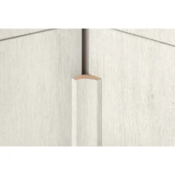 Hohlkehlleiste Eiche weiss 2,6 m