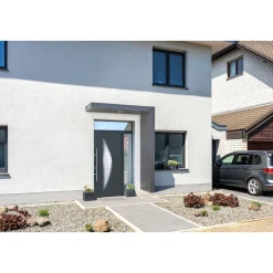 Hörmann Haustür Thermo 46 TPS 900D DIN Rechts Titan Metallic 110 x 210 cm