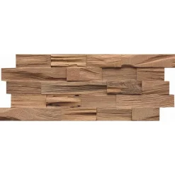 Indo Wandverkleidung Bangkirai Natur 5er-Set