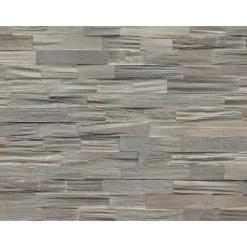 Indo Wandverkleidung Bangkirai Whitewash 5er-Set