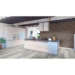 Indo Wandverkleidung Slimwood Hevea Charred 9er-Set