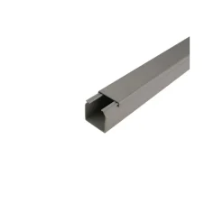 Inst.-Kanal 2000x40x40, PVC, grau 40x4