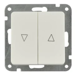 Jalousientaster Le Mans alpinweiß Serie 601