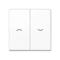 Jung Abdeckung für Jalousieschalter AS 500 alpinweiß