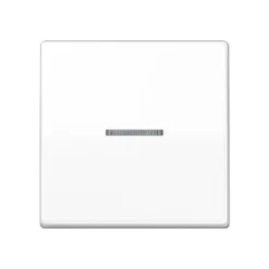 Jung Abdeckung für Kontrollschalter AS 500 alpinweiß