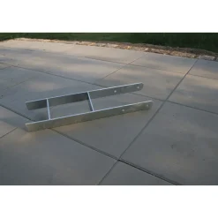 Karibu H-Pfostenanker 60 cm für 9 x 9 Pfosten