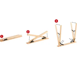 Klappbock Kipli 73,5 x 79,5 cm