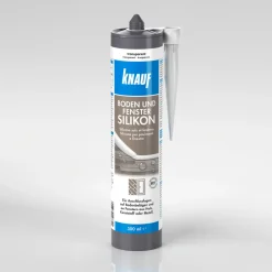 Knauf Boden u. Fenster Silikon transpar. hell 300 ml