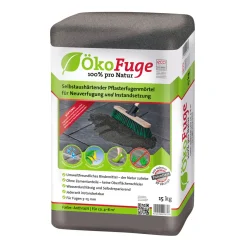 ÖkoFuge Fugenmörtel anthrazit selbstaushärtend 15 kg