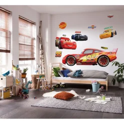 Komar  Selbstklebende Vlies Wandtattoo Cars XXL 127x200 cm