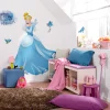 Komar  Selbstklebende Vlies Wandtattoo Cinderella XXL 127x200 cm