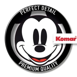 Komar  Selbstklebende Vlies Wandtattoo Mickey Smile XXL 127x200 cm