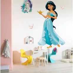 Komar  Selbstklebende Vlies Wandtattoo Jasmin XXL 127x200 cm