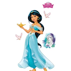 Komar  Selbstklebende Vlies Wandtattoo Jasmin XXL 127x200 cm