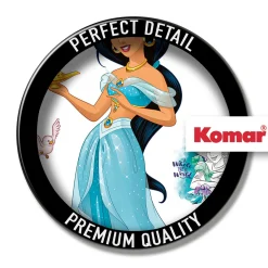 Komar  Selbstklebende Vlies Wandtattoo Jasmin XXL 127x200 cm