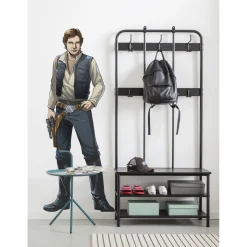 Komar Selbstklebende Vlies Wandtattoo Star Wars XXL Han Solo 127x196 cm