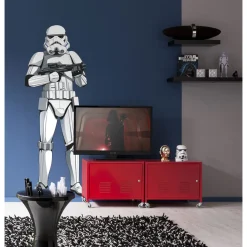 Komar Selbstklebende Vlies Wandtattoo Star Wars XXL Stormtrooper 127x188 cm