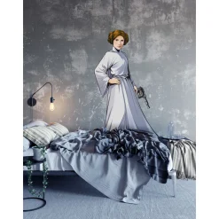 Komar Selbstklebende Vlies Wandtattoo Star Wars XXL Princess Leia 127x170 cm