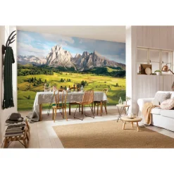 Komar Vlies Fototapete Alpen 400x250 cm