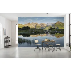 Komar Vlies Fototapete Allgäu Spiegel 450x280 cm