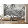 Komar  Vlies Fototapete Amazonia Black & White 400x250 cm