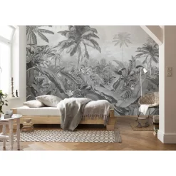 Komar  Vlies Fototapete Amazonia Black & White 400x250 cm