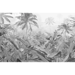 Komar  Vlies Fototapete Amazonia Black & White 400x250 cm
