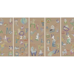 Komar  Vlies Fototapete Animals A-Z 500x250 cm