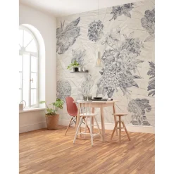 Komar  Vlies Fototapete Botanical Papers 300x280 cm