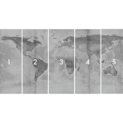 Komar  Vlies Fototapete Concrete World 500x250 cm