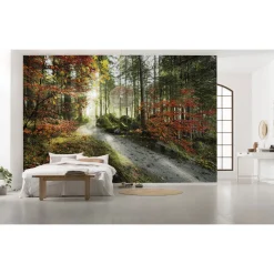 Komar  Vlies Fototapete Feuerzungen 450x280 cm