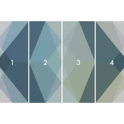 Komar  Vlies Fototapete Gem Stone Kite 400x250 cm