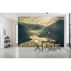 Komar  Vlies Fototapete Gold Mountains 400x250 cm