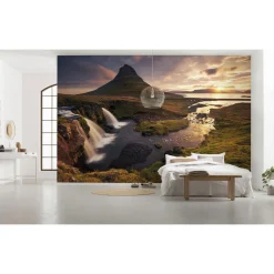 Komar Vlies Fototapete Guten Morgen auf Isländisch 400x250 cm