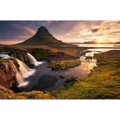 Komar  Vlies Fototapete Guten Morgen auf Isländisch 400x250 cm