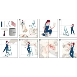 Komar  Vlies Fototapete La Maison 368x248 cm