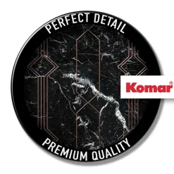 Komar  Vlies Fototapete Marble Black 400x250 cm