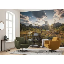 Komar  Vlies Fototapete Norwegische Herbstwelten 450x280 cm