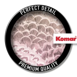 Komar  Vlies Fototapete Pale Feathers 200x250 cm