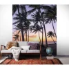 Komar  Vlies Fototapete Palmtrees on Beach 200x250 cm