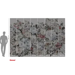 Komar  Vlies Fototapete Posy 400x280 cm