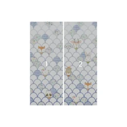 Komar  Vlies Fototapete Shelly White 200x250 cm